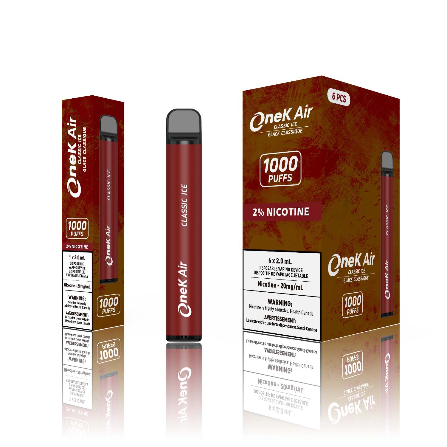 OneK Air 1K Disposable Pod System (Federal)