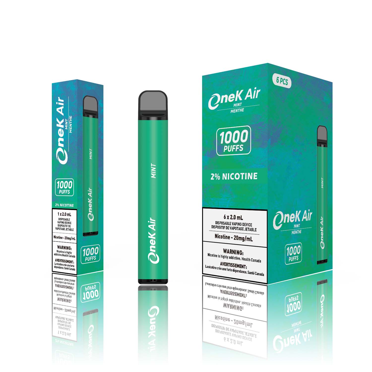 OneK Air 1K Disposable Pod System (Federal)