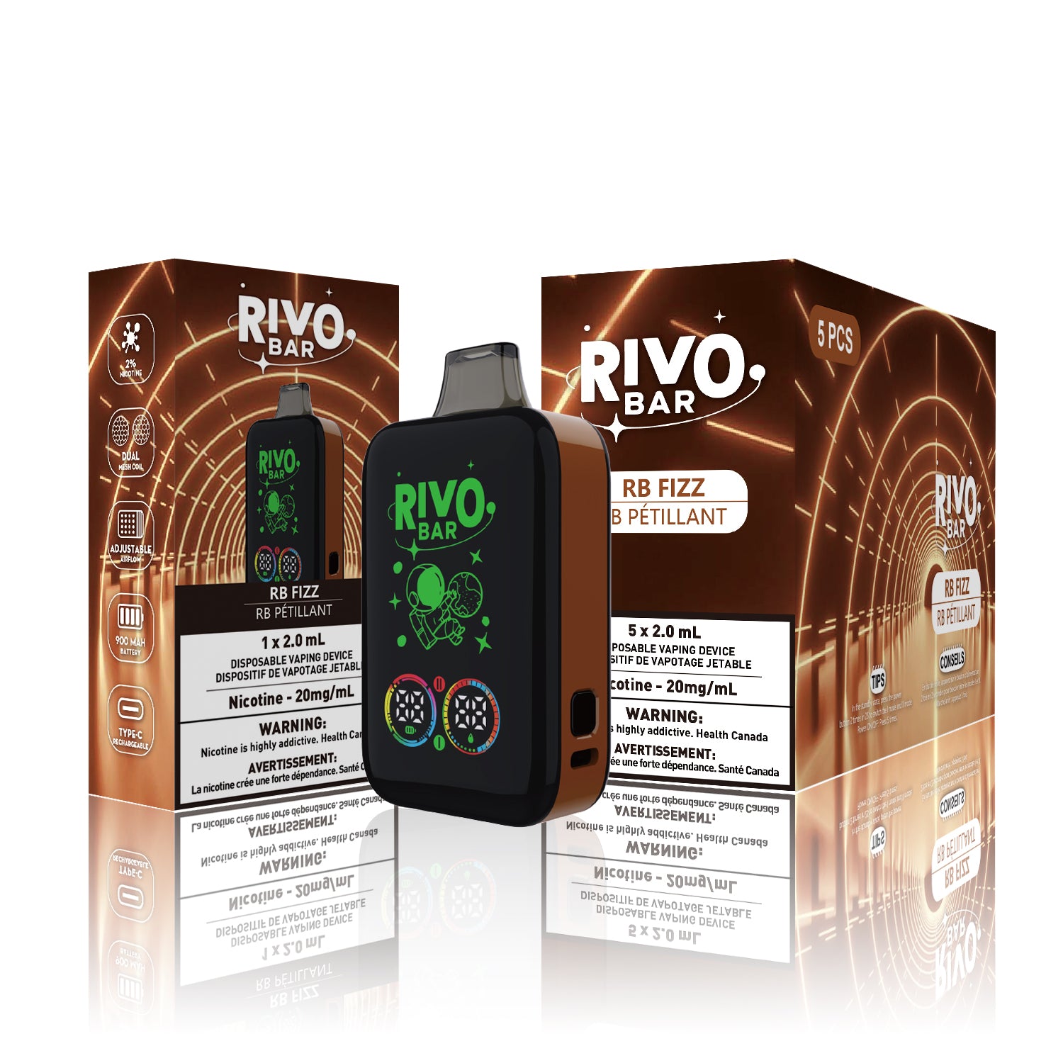 RIVO Bar Disposable Pod System