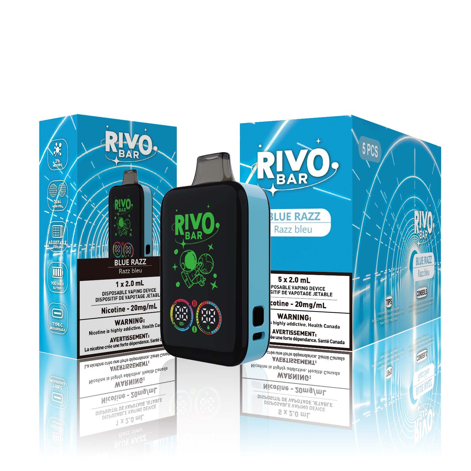 RIVO Bar Disposable Pod System (Federal)