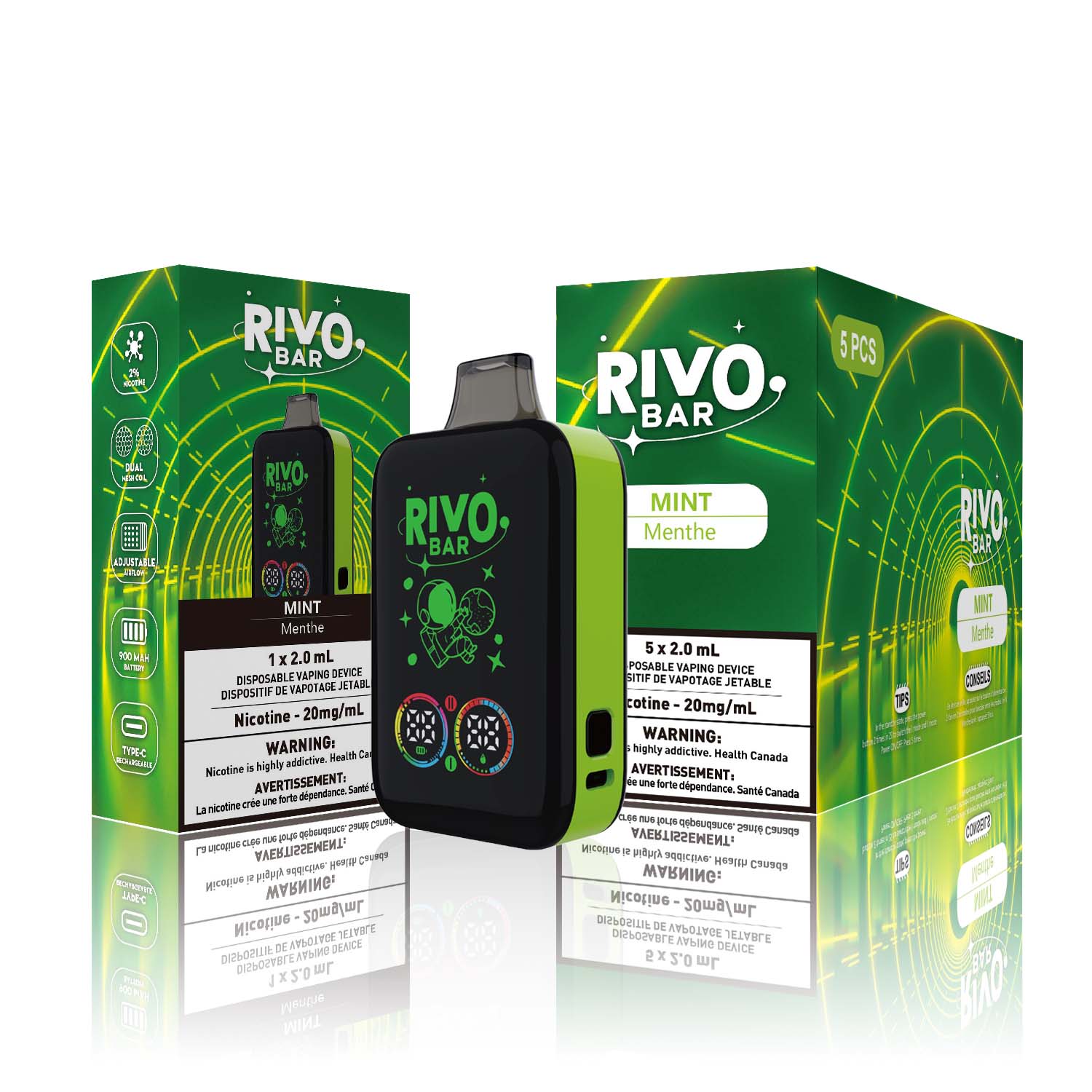 RIVO Bar Disposable Pod System (Federal)