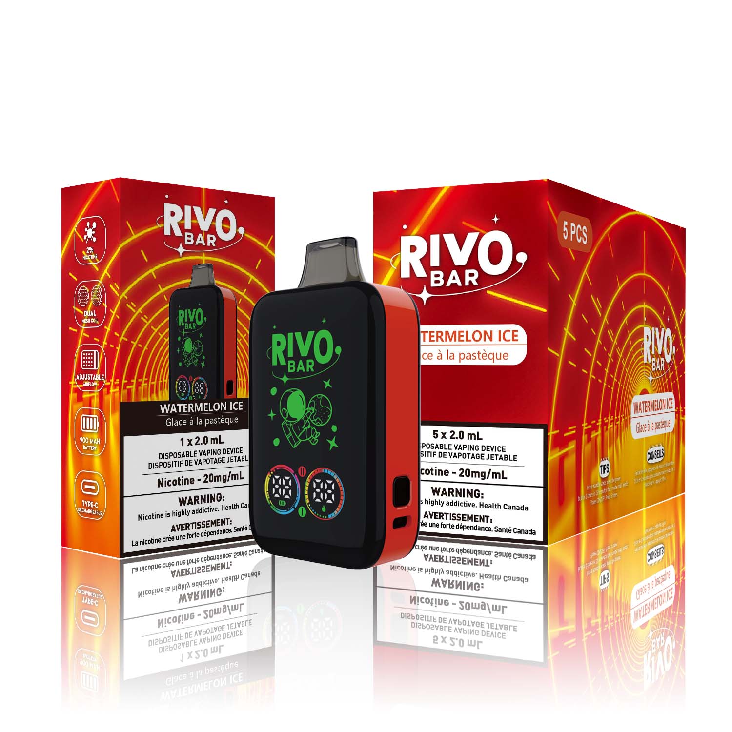 RIVO Bar Disposable Pod System (Federal)