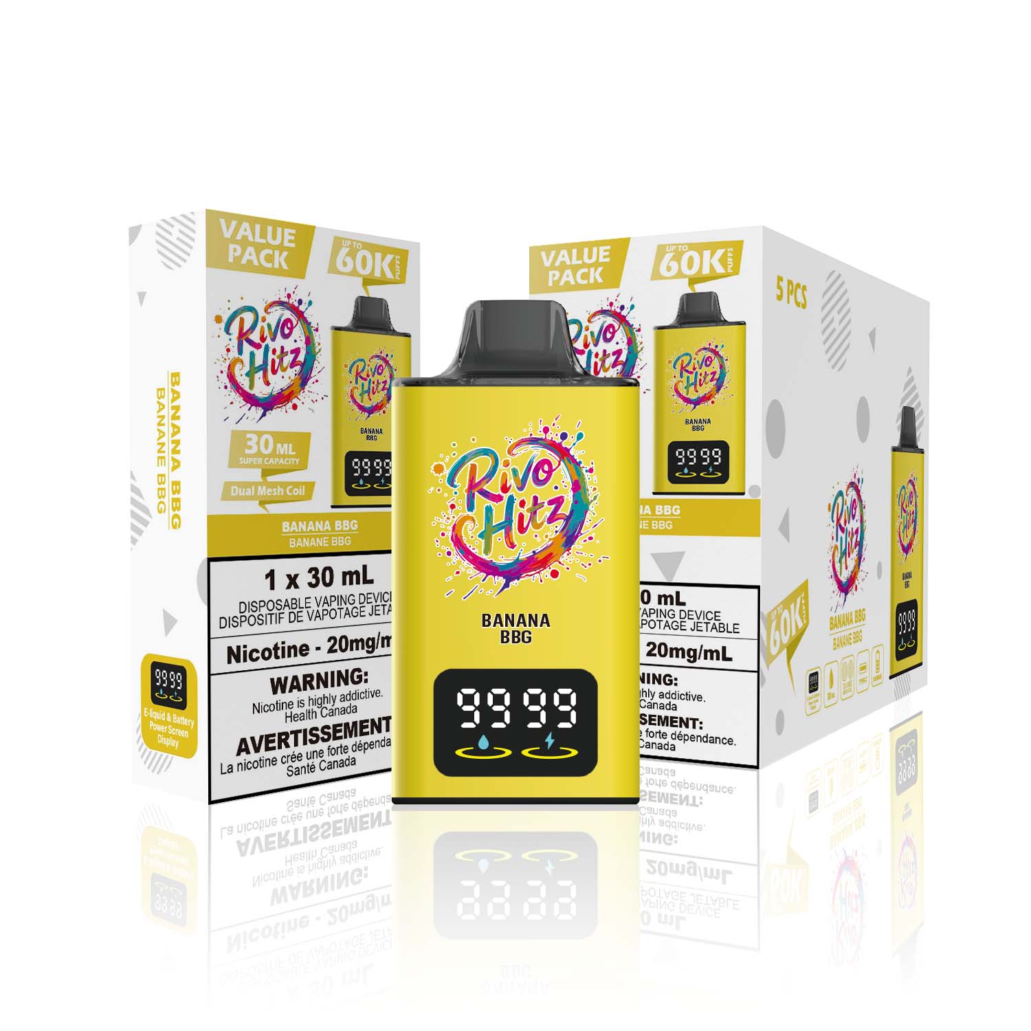 RIVO Hitz 60K Disposable Pod System (Alberta)
