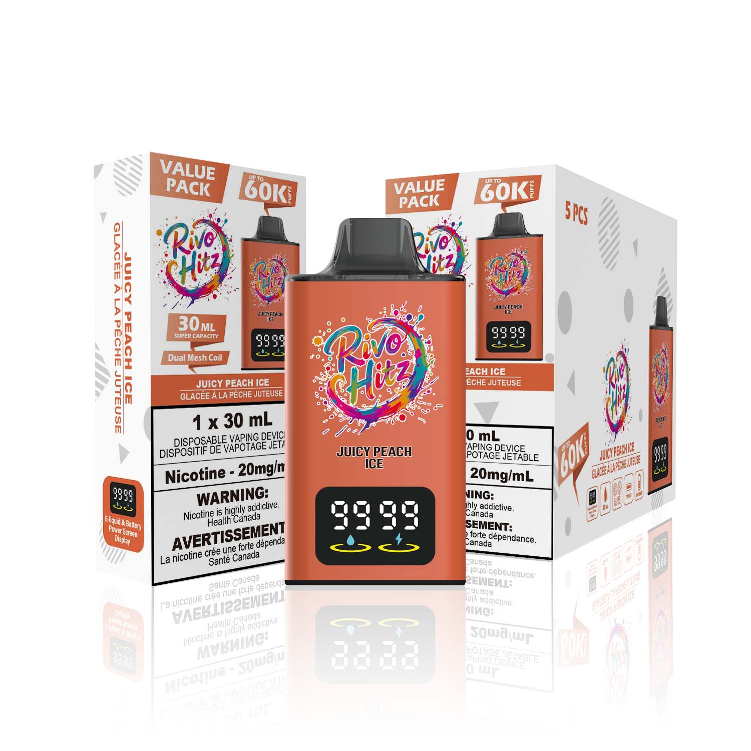 RIVO Hitz 60K Disposable Pod System (Alberta)