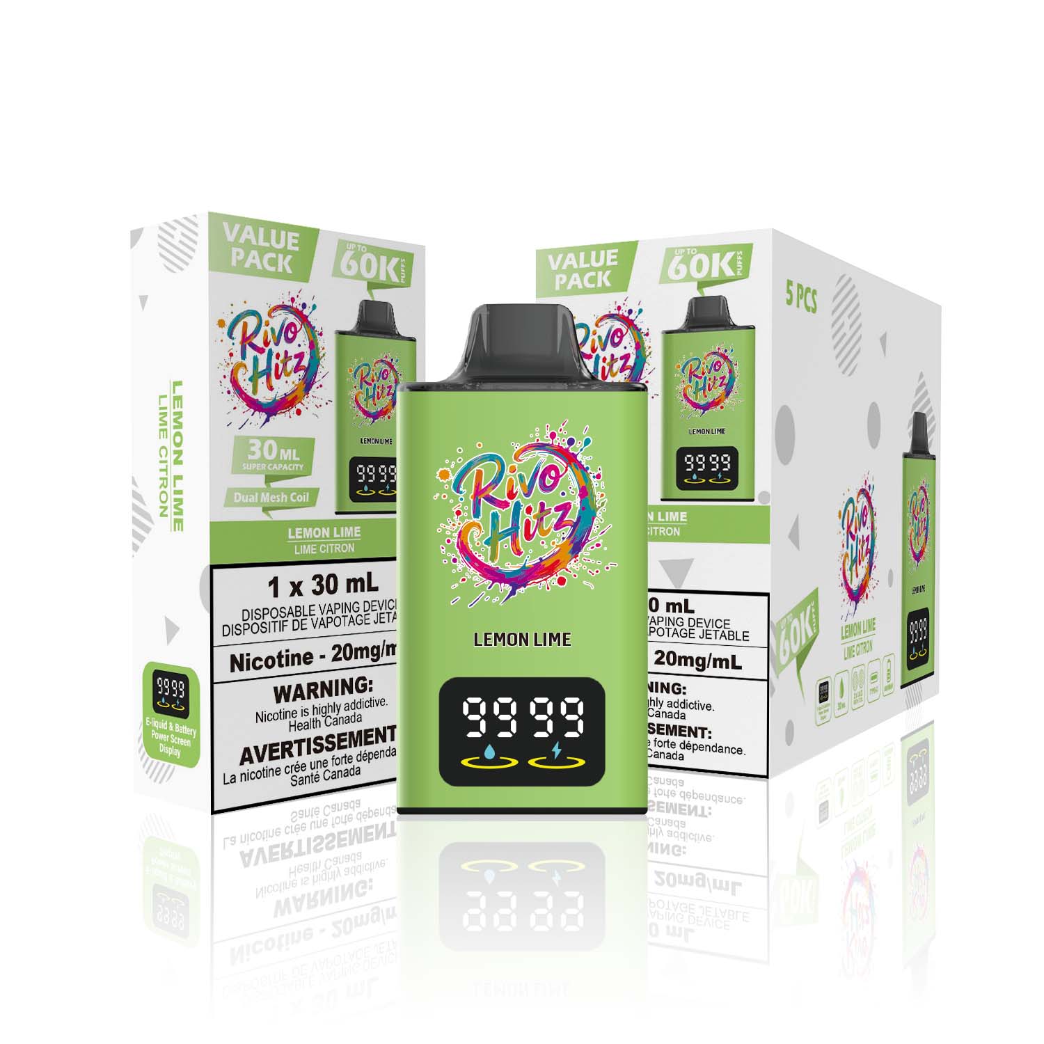 RIVO Hitz 60K Disposable Pod System (Alberta)