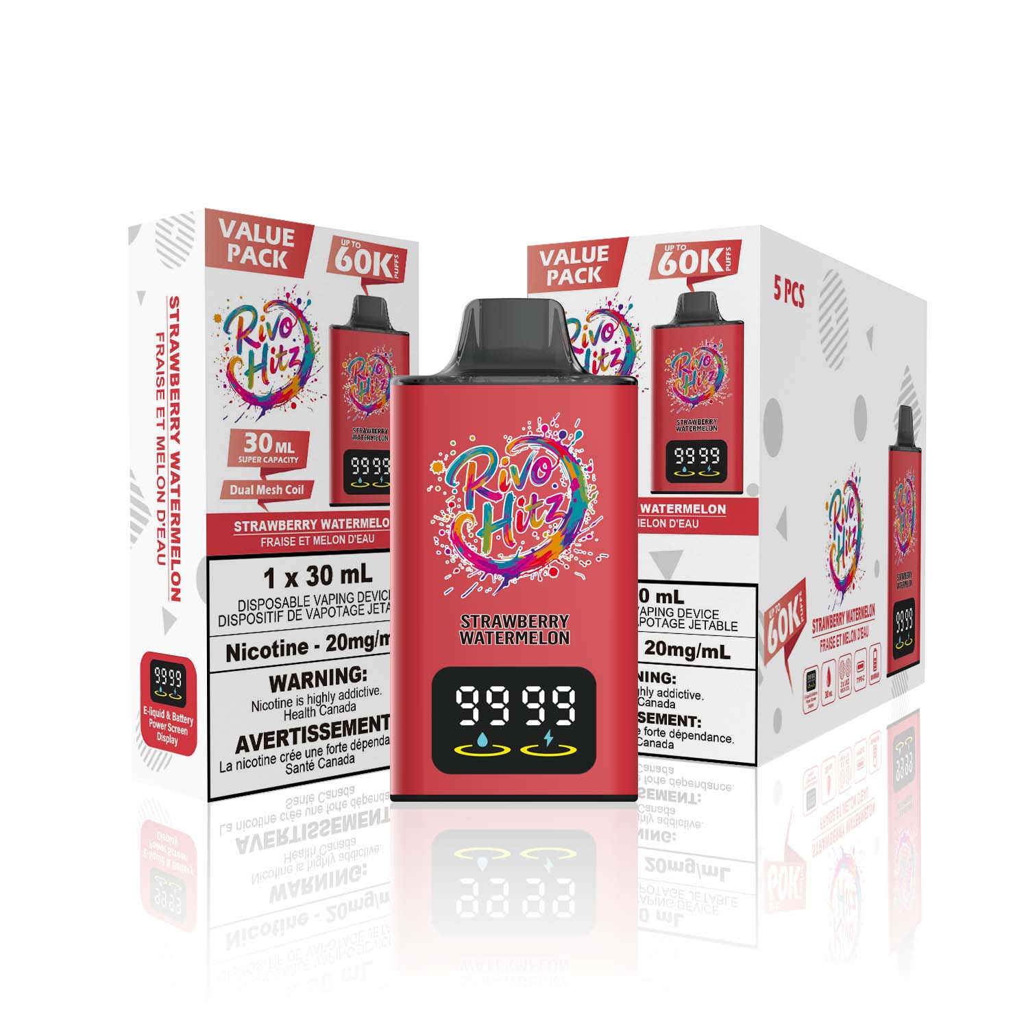 RIVO Hitz 60K Disposable Pod System (Alberta)