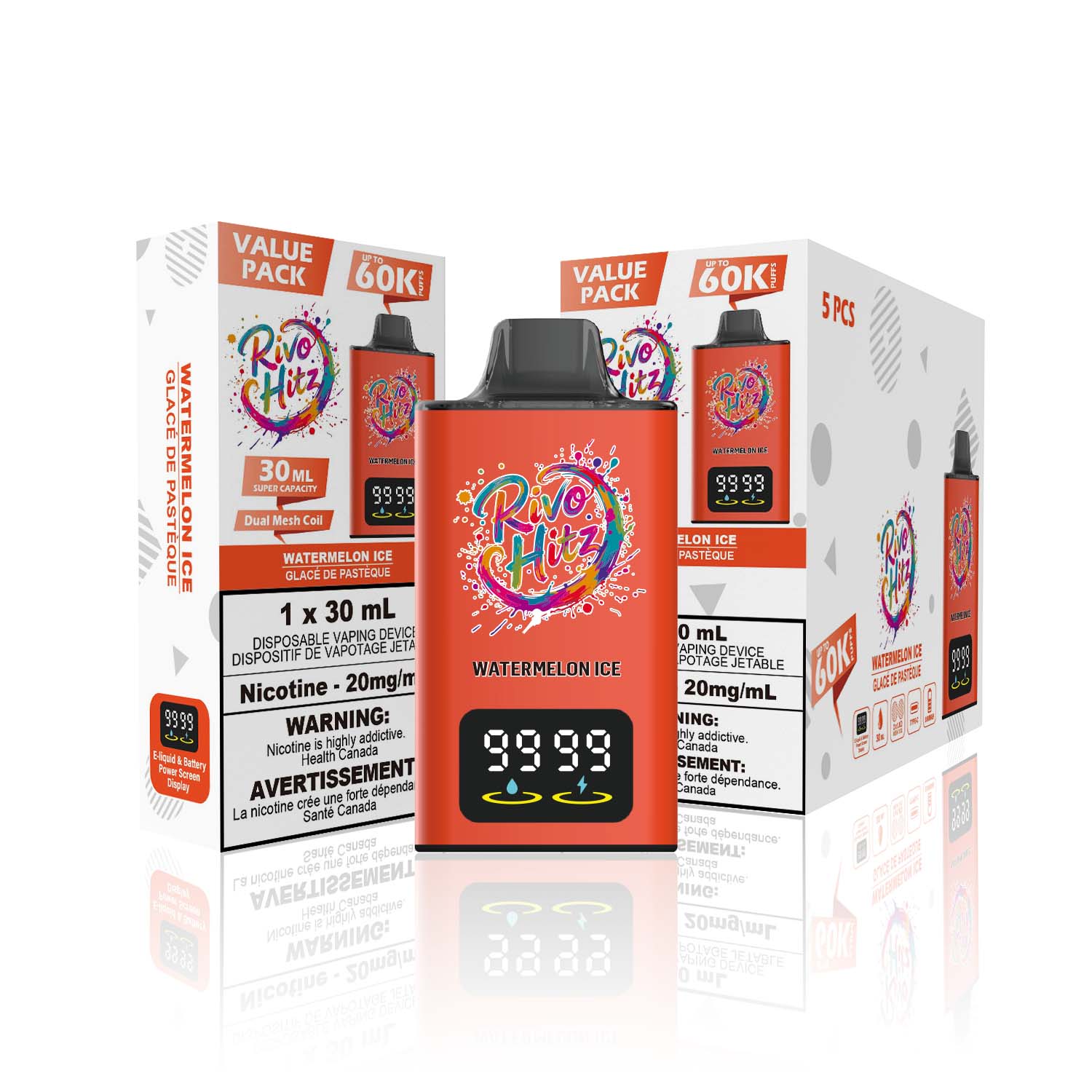 RIVO Hitz 60K Disposable Pod System (Alberta)