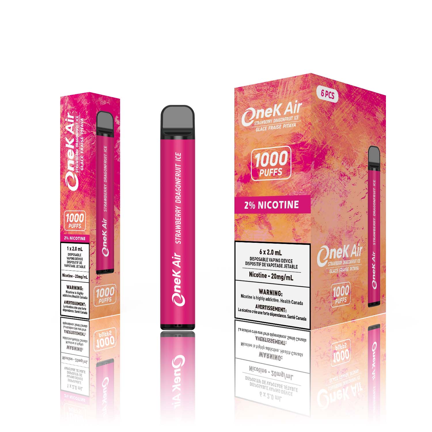 OneK Air 1K Disposable Pod System (Federal)