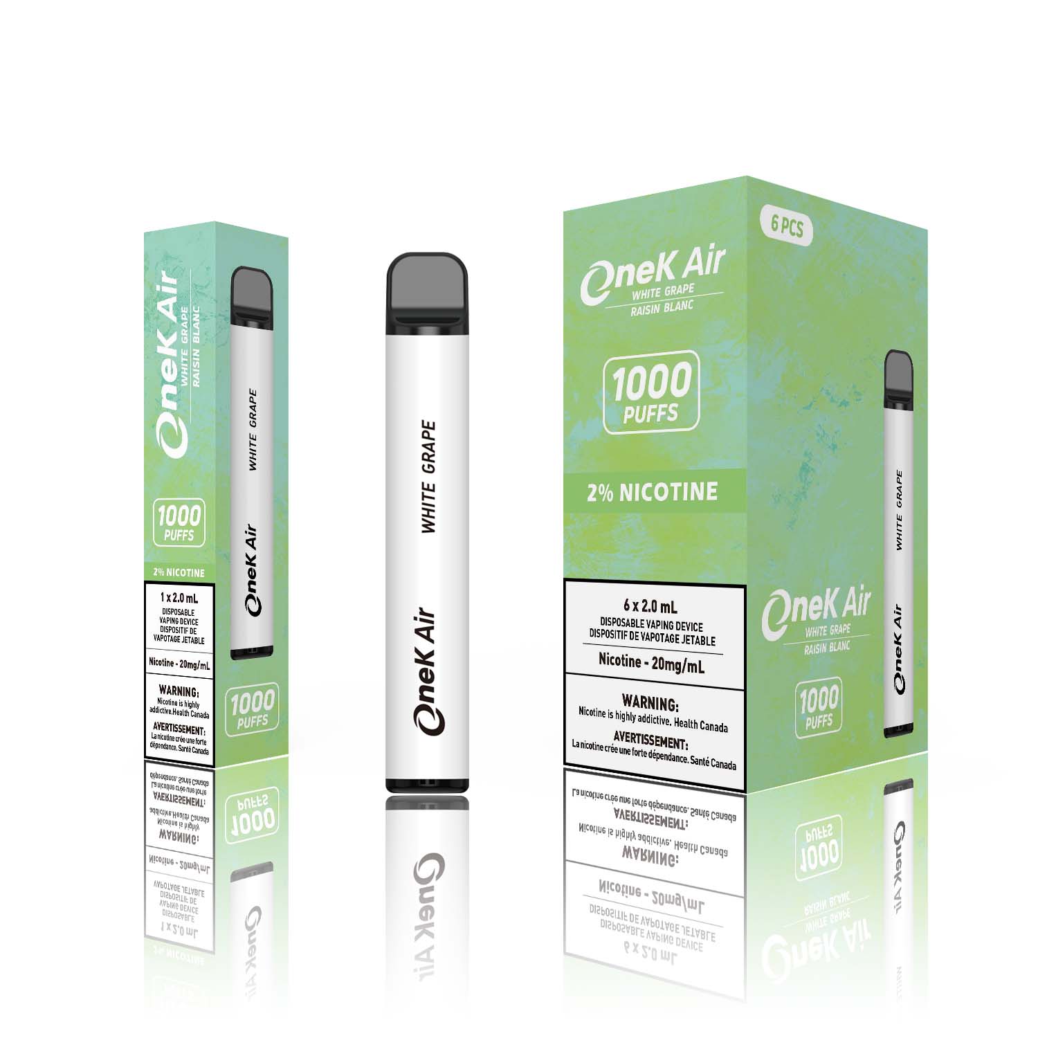 OneK Air 1K Disposable Pod System (Federal)