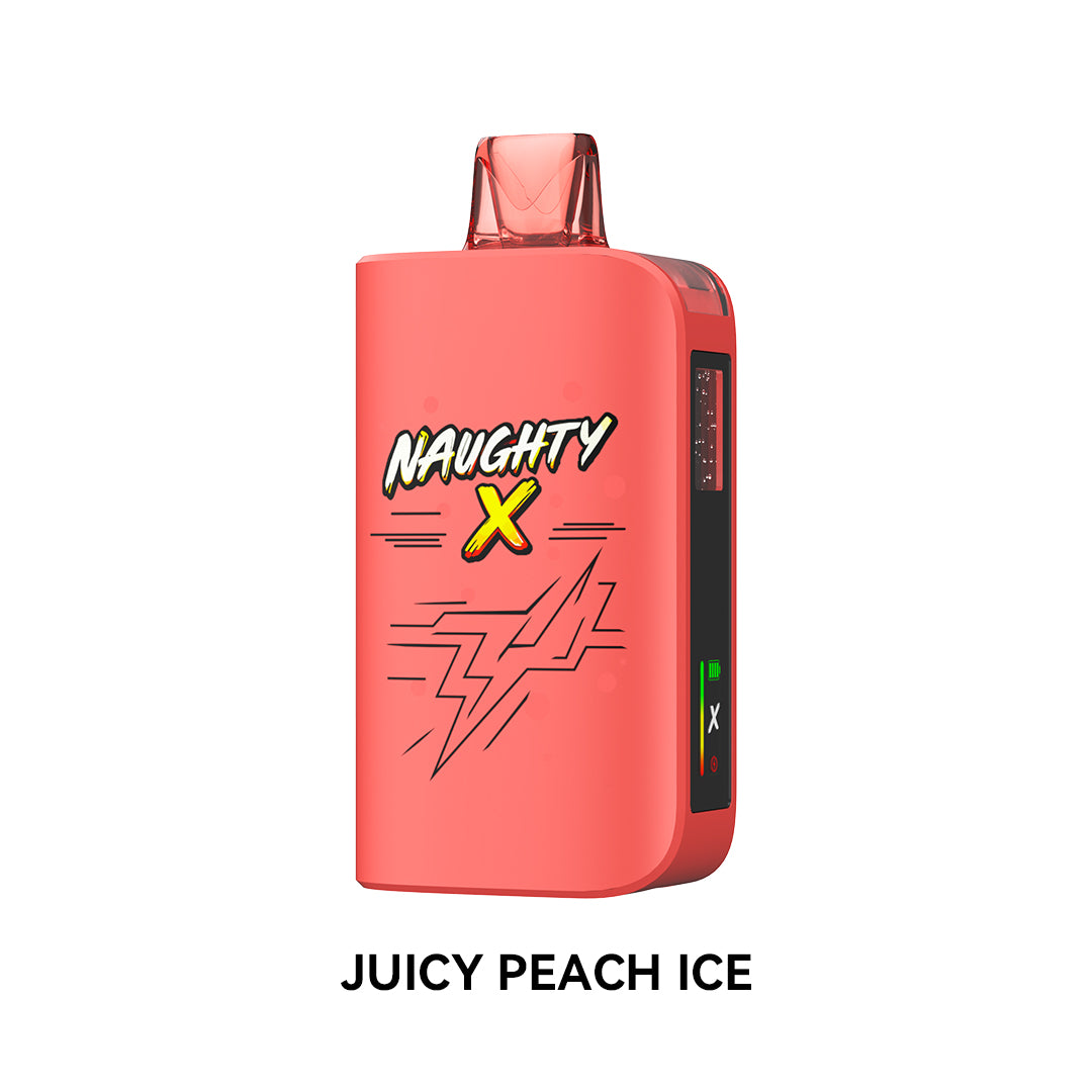 Naughty X Juicy Peach Ice