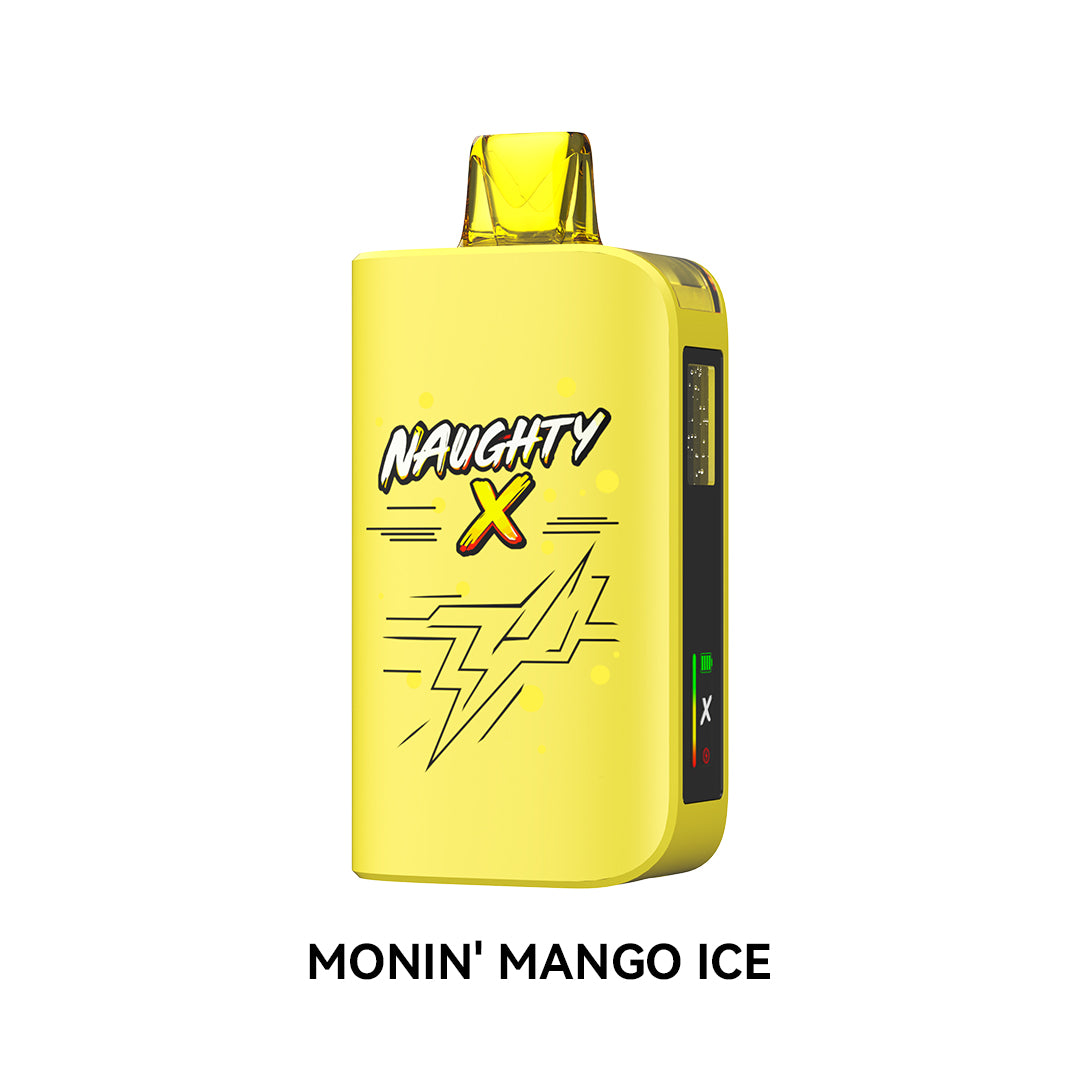 Naughty X Monin’ Mango Ice