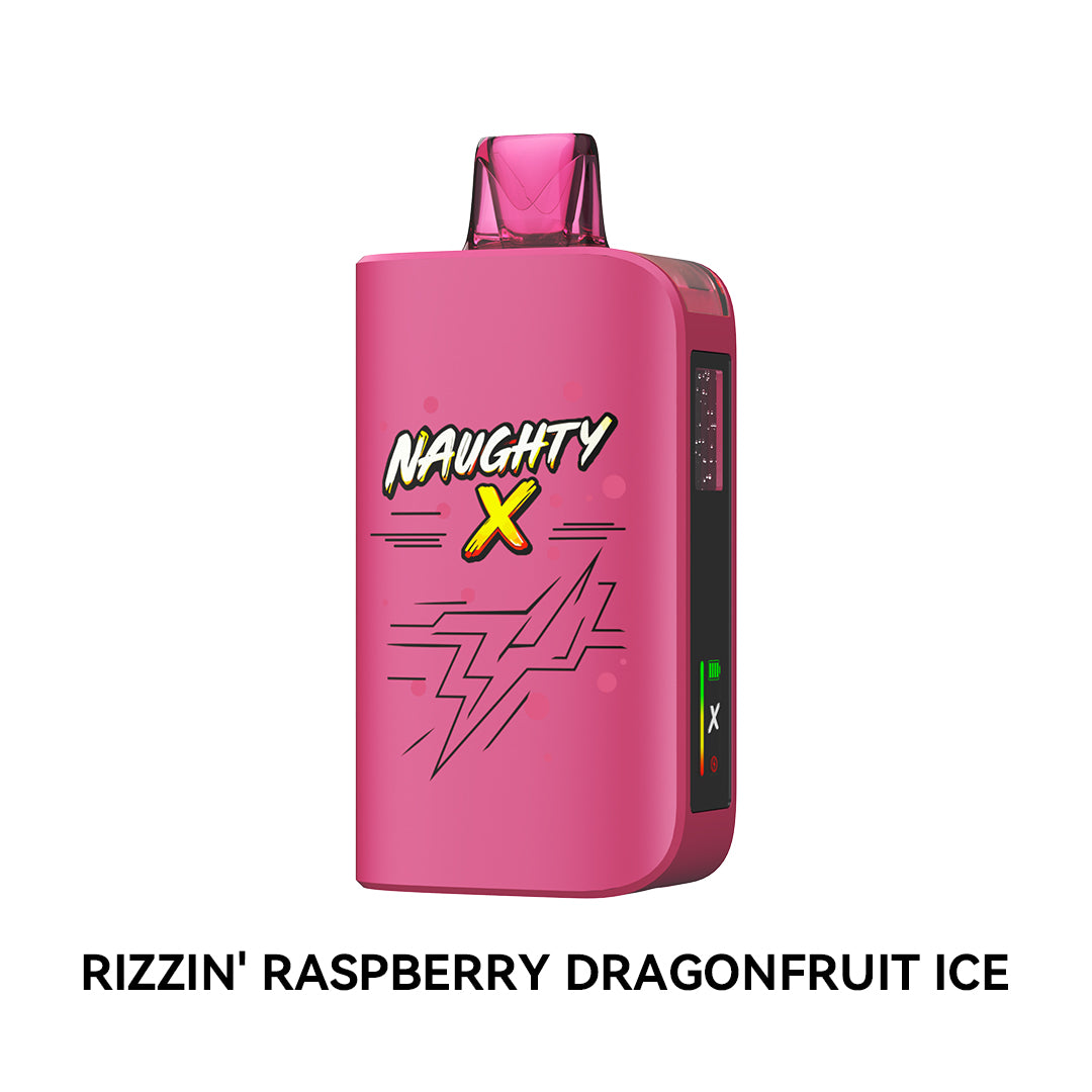 Naughty X Rizzin’ Raspberry Dragonfruit Ice